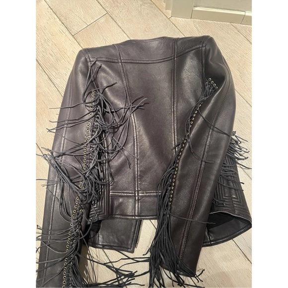 NWOT BALMAIN BIKER JACKET🔥🔥🔥 - Picture 4 of 6